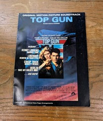 TOP GUN Piano/Vocal/Chords Original Motion Picture Soundtrack Paperback 1986