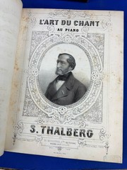 2 C.1855 Custom Bound Music Sheet Volumes ~ 2 CHOPIN & 2 Gottschalk, Hardcovers