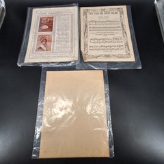 Vintage Antique Sheet Music Lot 11 Songs Piano Vocal Old Indiana Fairyland Love