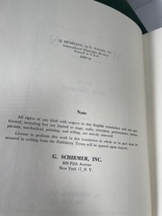 Collectible, Vintage Set of Three Vocal Score G. Schirmer Hardcover Books