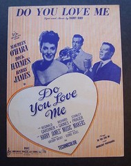 Do You Love Me sheet music Maureen O&rsquo;Hara Dick Haymes Harry James