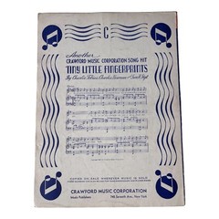 Burns Allen My Heart Is An Open Book Sheet Music 1935 Mack Gordon Love In Bloom