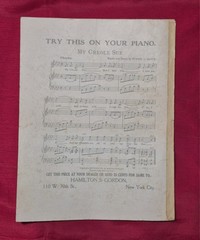 SILVER THREADS AMONG THE GOLD by Rexford and Danks 1901 Antique Sheet Music