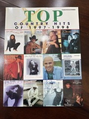 1990&rsquo;s TOP COUNTRY HITS OF 1997-1998 Piano Vocal Chords
