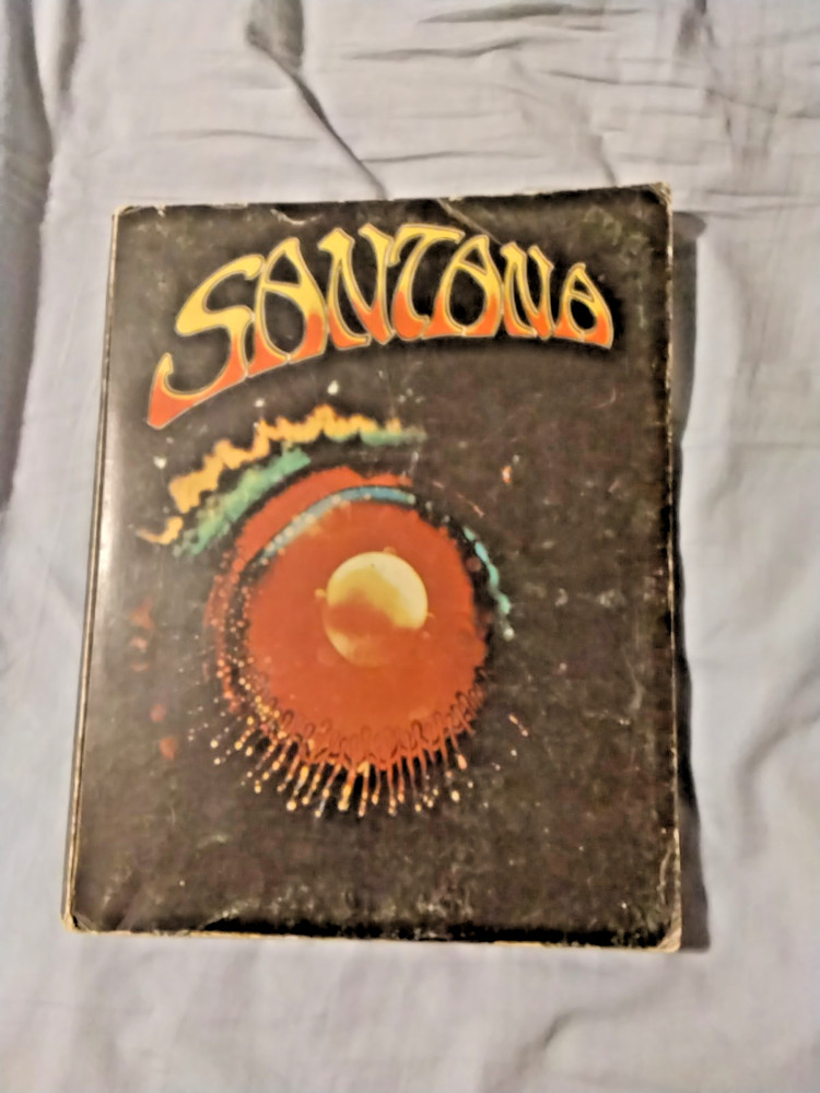 Vintage 1972 Santana Songbook Contains Bound Sheet 28 Songs from first 3 albums
