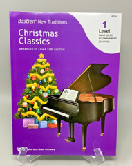2 Book Lot Bastien New Traditions Christmas Classics Levels 1 & 2