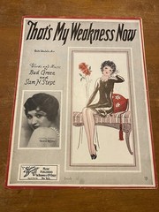 LOT of 17 Vintage 1920s, 1930s SHEET MUSIC with ukulele chords