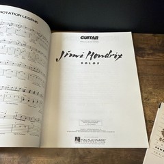 Jimi Hendrix Solos Guitar School Songbook & Interactive CD For Guitar Lessons