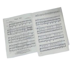 Vtg South Pacific Happy Talk Sheet Music Rodgers Hammerstein&rsquo;s 20th Century Fox