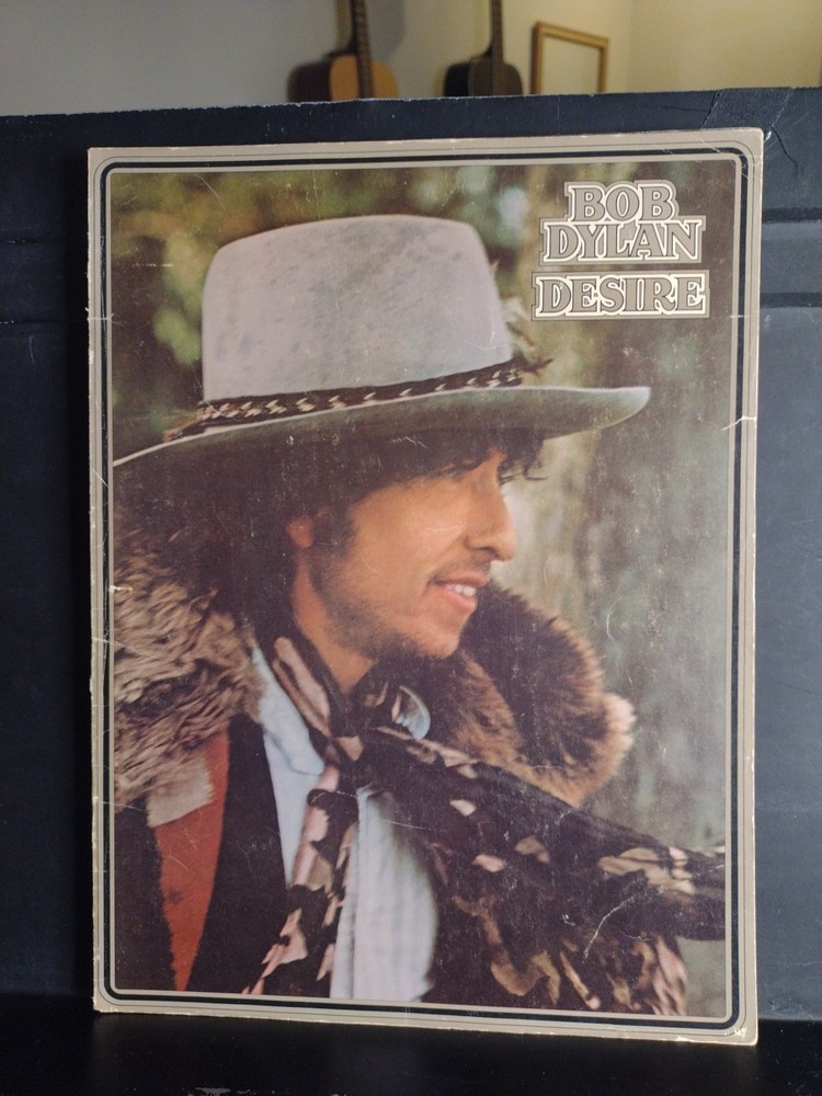 Bob Dylan Songbook Desire 1976 Piano Guitar Photos Bio Ram&rsquo;s Horn Very Good