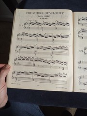 Vintage Carl Czerny School Of Velocity Opus 299 For Piano Edition Peters No 2411