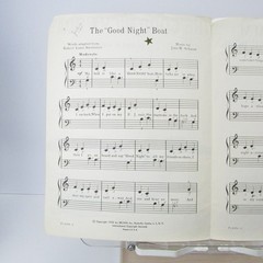 The Good Night Boat Sheet Music Piano Solo John W Schaum 1958