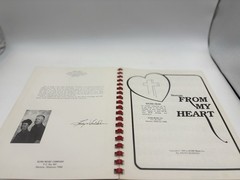 Songs From My Heart 1988 Gospel Songbook Echo Music Co Spiral Bound