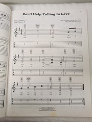 Best of Elvis Presley E-Z Play Guitar Tab Easy Sheet Music Lyrics 18 Songs Book