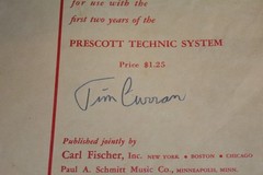 VTG ARBAN-PRESCOTT Technic System 1st & 2nd YEAR Trombone/Baritone Carl Fischer