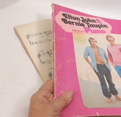Elton John Bernie Taupin Piano Voice Songbook 1973 Dick James