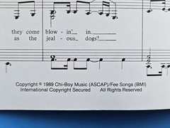 Richard Marx Too Late Say Goodbye Sheet Music Piano Vocal Guitar 1989 USA SELLER