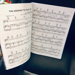 Backstreet Boys BSB Song book Black & Blue Piano Vocal Guitar Sheet Music Book