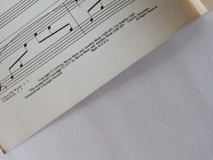 1977 Colour My World by James Pankow Easy Big Note Color Me Sheet Music