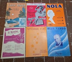 Premium Lot of 50 Vintage Sheet Music Piano/ Vocal 1930s 1940s Showtunes