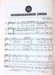 Underground Song Book Music From The San Francisco Scene 1968 Lead Rhythm Guitar