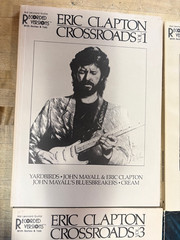 Eric Clapton Crossroads COMPLETE 3 vols. Hal Leonard Guitar + 1 Deluxe Chappell