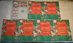1904 The Royal Chef by Stoddard, Taylor and Jerome Sheet Music Lot (17) – rare