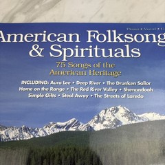 American Folksongs & Spirituals Piano, Vocal Guitar Songbook by Various