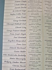 From Bach to Gershwin: Two and one half Centuries of Music up to 1944 Poster