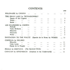 Famous Ballet Tunes 1 Descant Recorder 1950 Walker RMS #237 Swan Lake Can-Can