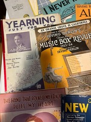 Sheet Music Lot of 19 Mid Century Irving Berlin Sheet Music S8