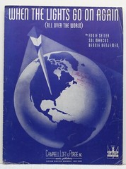 When The Lights Go On Again – Seller, Marcus, Benjemen – Sheet Music 1942