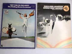 LOT OF 2 Vintage 1976 Rolling Stones Songbooks—More Hot Rocks + Get Yer Ya Ya’s
