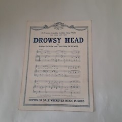 Vintage sheet music All By Myself Irving Berlin 1920