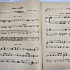 Boogie Woogie Made Easy Piano Course Songbook Eddy Ballantine Music 1941 Vtg