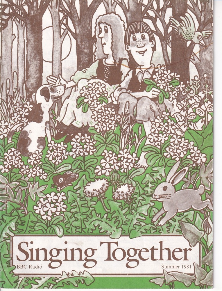 1981 Summer &lsquo;SINGING TOGETHER&rsquo; BBC schools Drawings: Annie Axeworthy