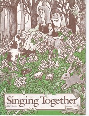 1981 Summer &lsquo;SINGING TOGETHER&rsquo; BBC schools Drawings: Annie Axeworthy