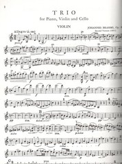 Johannes Brahms – Trio in C Major for Piano, Violin and Cello, Op. 87