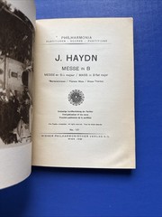 Haydn – Theresa Mass in B-Flat Major – Philharmonia Miniature Study Score PB 121