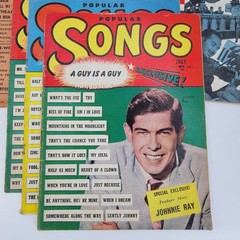 Lot of 10 1950s song lyrics magazines Popular Songs That Will Live Forever Best