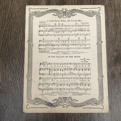 The Merry Widow Waltz 1933 Franz Lehar Piano Solo Unexcelled Edition