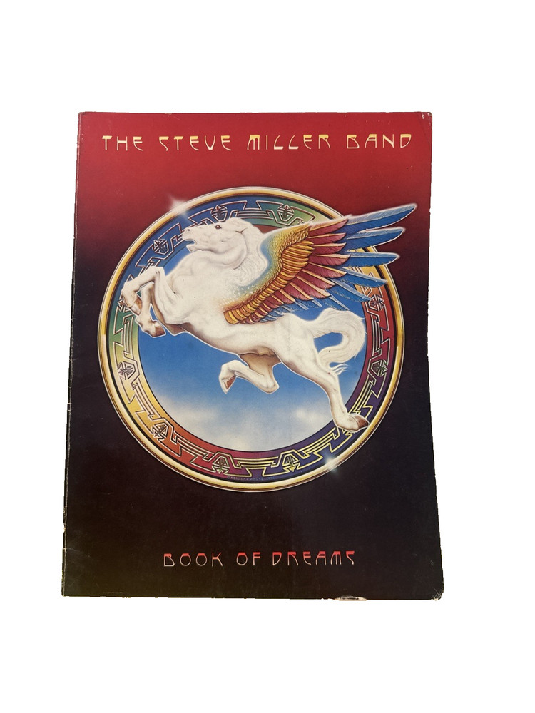 Steve Miller Band Book of Dreams Song Book Pictures 56 Pages 1977