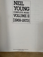 Collection of Neil Young Complete Music (3 Vols) + 3 more Guitar Songbooks (6)