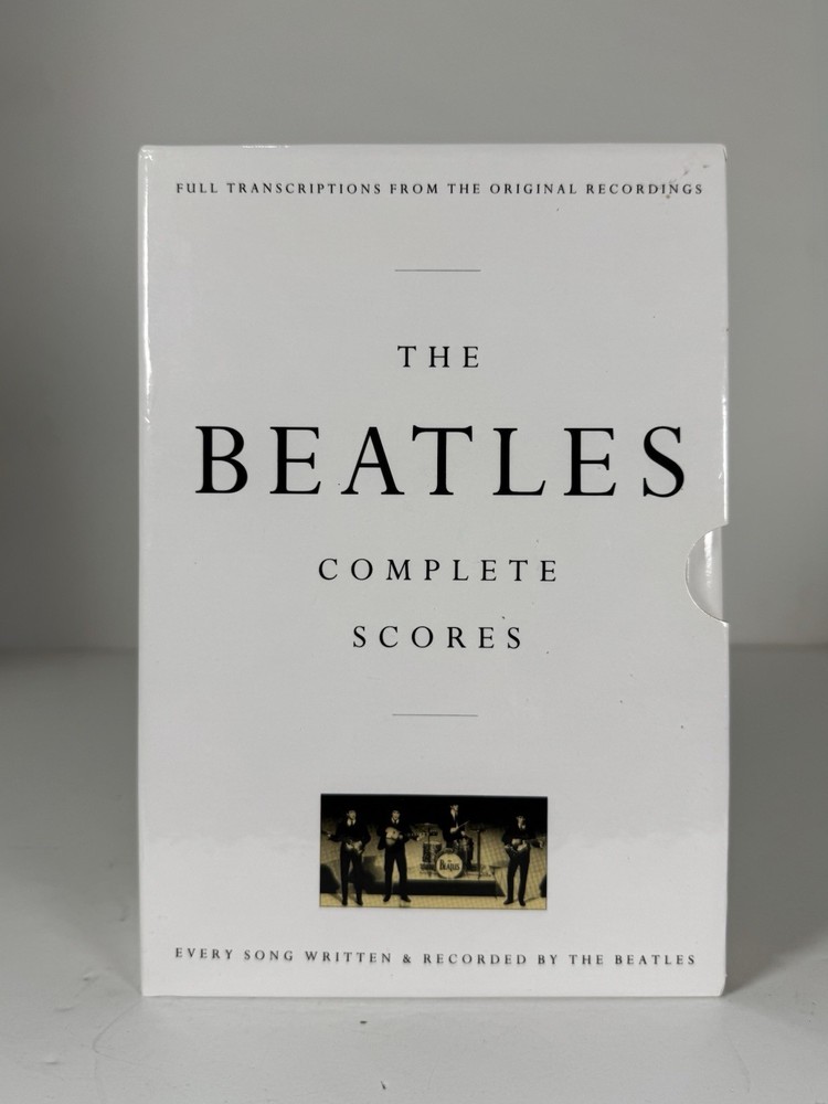 The Beatles Complete Scores Songbook Full Transcriptions Hal Leonard w/ Box