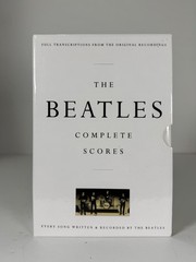 The Beatles Complete Scores Songbook Full Transcriptions Hal Leonard w/ Box
