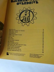 Best of Bachman Turner Overdrive Vintage Sheet Music 1975 piano/vocals/guitar