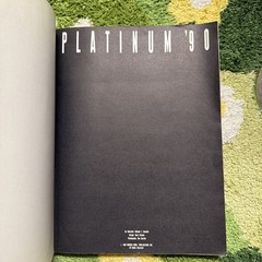 Vintage PLATINUM 90 Songbook Warner Bros Pop/Rock Sheet Music RARE 1990 Tabs VG+
