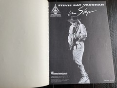 Stevie Ray Vaughan In Step Guitar Tab Book Tablature w Full Color Photo Poster