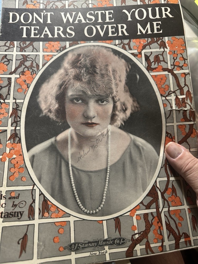 9×12 3-pack Of Post-1920 Vintage Sheet Music