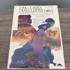 Dan Coates Plays A Little Love Piano Sheet Music Volume 2 -Vintage 1981